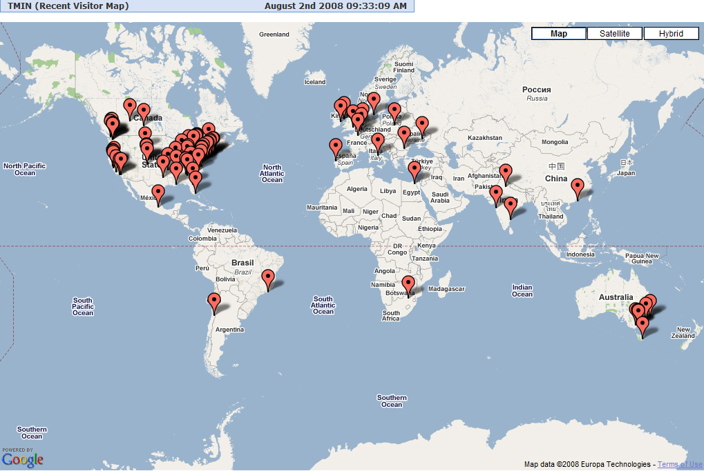 Recent Visitors as of August 2, 2008